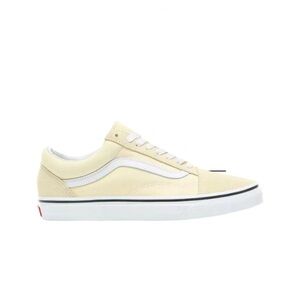 Pastel yellow vans